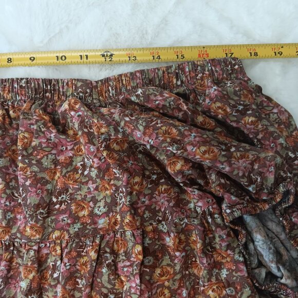 floral tunic top/dress cottagecore style - Picture 13 of 14